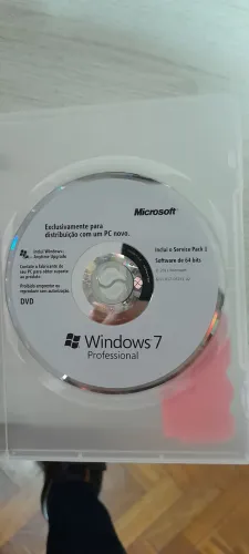 Mídia de instalação Microsoft Windows 7 original 