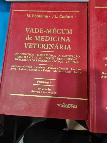 Vade-Mécum de Medicina Veterinária - M. Fontaine - J.L. Cadoré - 16º edição