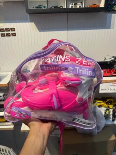 Patins Infantil Feminino 32-35