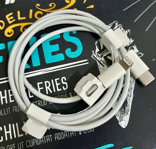 Cabo original Apple novo 