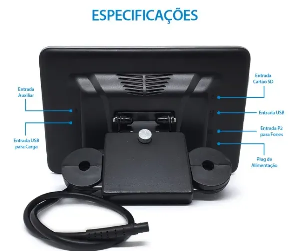 Tela de encosto de carro