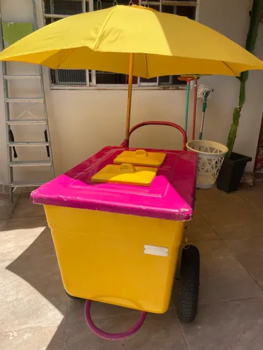 Vendo carrinho de sorvete duplo