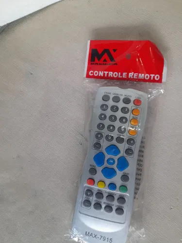 Controle Remoto MaxMidia MAX-7915 claro