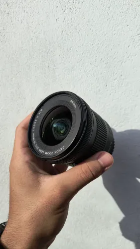 Lente Canon EF-S 10-18mm (pra sair hoje)