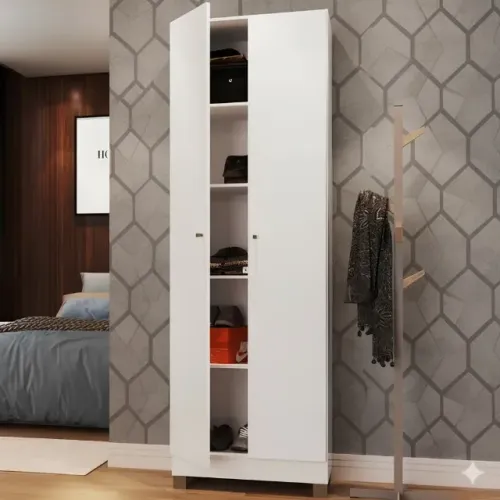 Armário multiuso para organização branco