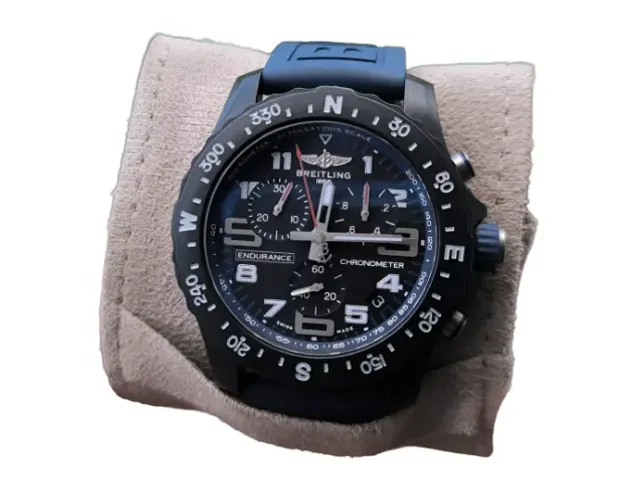 Relógio Breitling Endurance Pro 44 Bl Original Sem Uso Revisado na Breitling