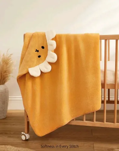 Toalha Infantil com Capuz Cozy Pixies 90 x 90 cm