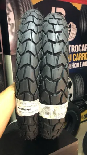Pneu 110/90/R17 Magion origial traseiro da broz 