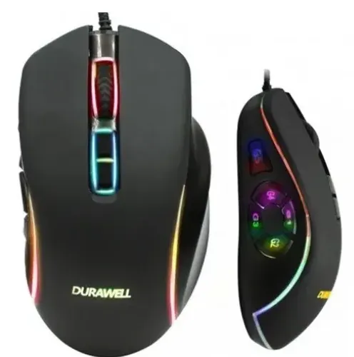 Mouse Gamer Top com 10 Botões e 4 velocidades de DPI