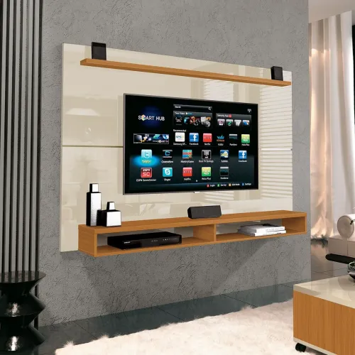 PAINEL MAXI 1.80 - PARA TV ATÉ 65 POLEGADAS C/ NICHO E PRATELEIRA - TOTAL