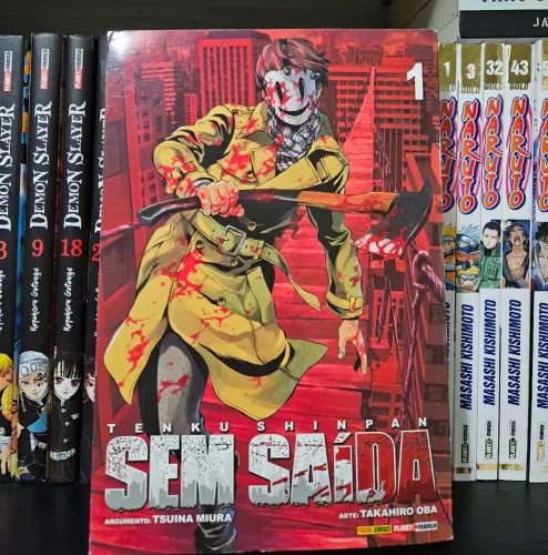 Mangá Sem Saída - Tenku Shinpan, vários volumes(valor individual R$15,00)