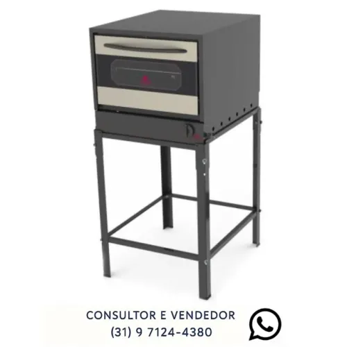 Forno 110 Litros Gourmet a gás Progás Inox Novo