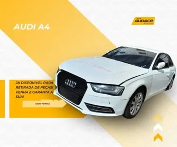 Sucata Audi A4. Ja disponível para retiradas de peças!
