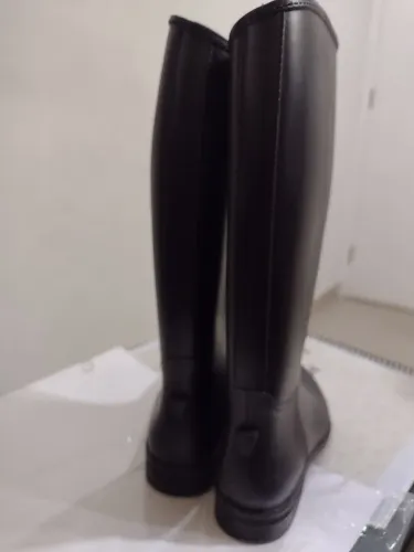 Bota de equitação de borracha
