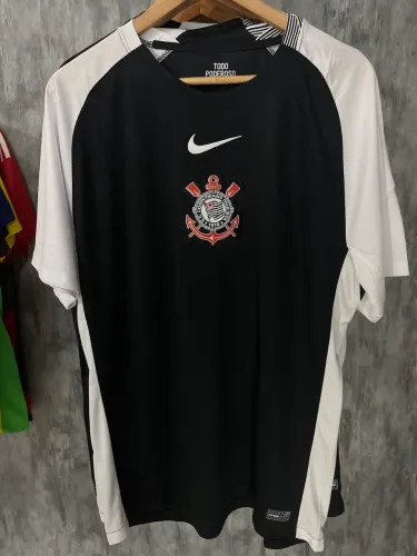 Camisa do Corinthians Reserva preta 2025/26