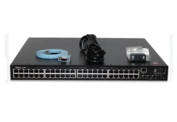Switch Dell N1548p Poe+ 48 Portas 10/100/1000 + 4SFP 10G 
