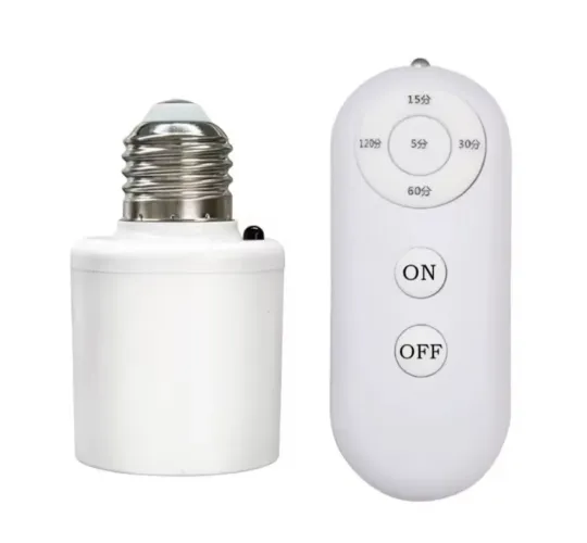 Adaptador de Lâmpada com Controle Remoto - Praticidade!