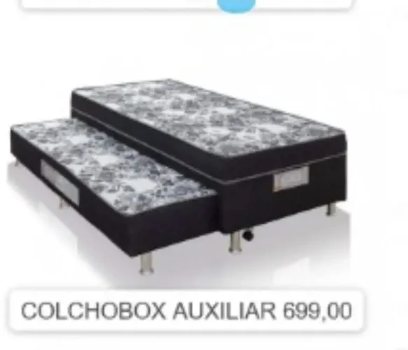 Cama com Auxiliar na promoção