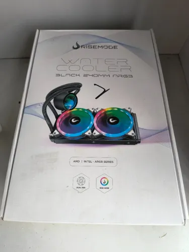 Water Cooler Black 240mm argb Risrmode