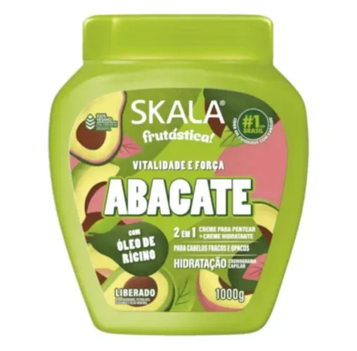 Creme de Tratamento Para Cabelos Skala Abacate Edição Limitada