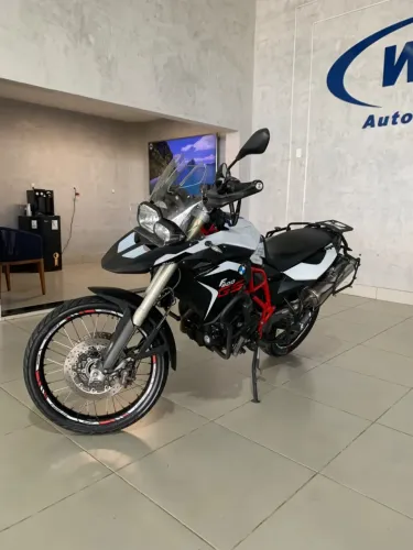 BMW F 800 GS BRANCO 2015