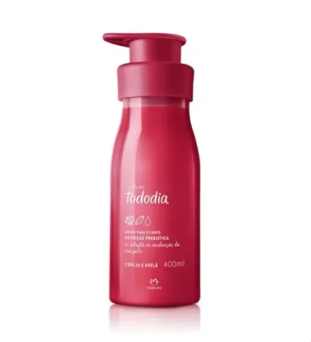 Creme Desodorante Nutritivo para o Corpo Tododia Cereja e Avelã 400ml - Natura