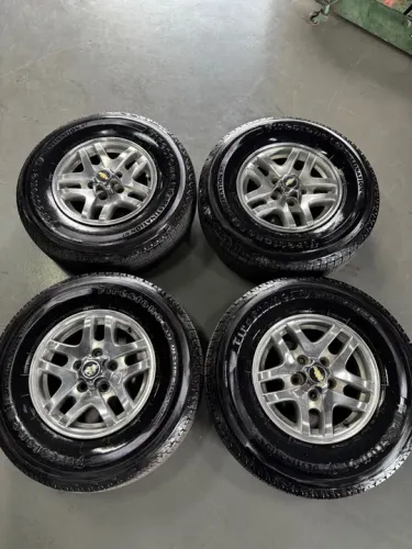 Jogo de rodas aro 15 Chevrolet S10