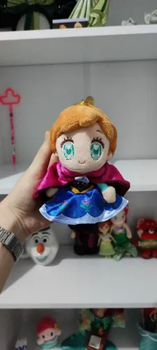 Pelúcia Chaveiro Anna Frozen Disney Store Japão