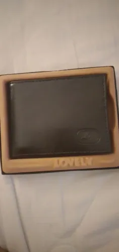 Carteira porta notas de bolso em couro