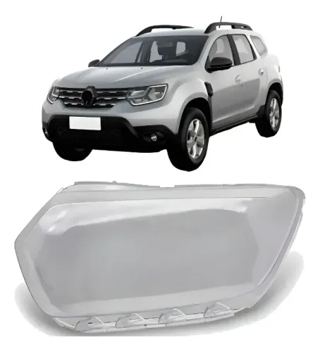 Lente Farol Dianteiro Duster 2021 2022 2023 24 2025