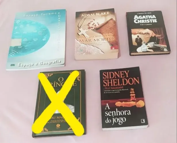 1 Livro a escolher - Romance, História, Geografia e Suspense - 1 LIVRO R$30