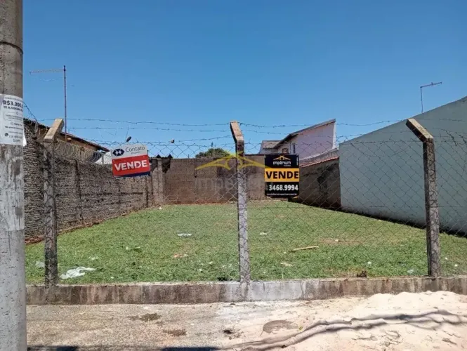 Terreno à venda (250m²) no bairro Santa Luzia em Santa Bárbara D'Oeste