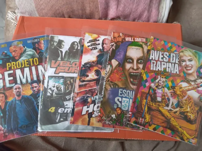 Coleção de Filmes de Ação e comédia  DVDS