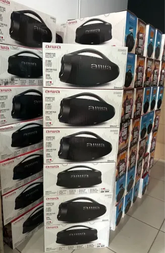 Boombox Aiwa Plus Potência e Qualidade Novas 