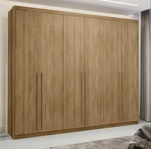 Guarda Roupa 100% MDF Dubai Majestic 6 Portas 6 Gavetas Direto da fabrica novo