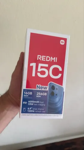 Redmi 15C 256gb/ 8gb de ram