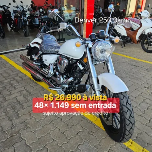 Denver 250 EFI 0KM (48 X R$1.149 S/Entrada)