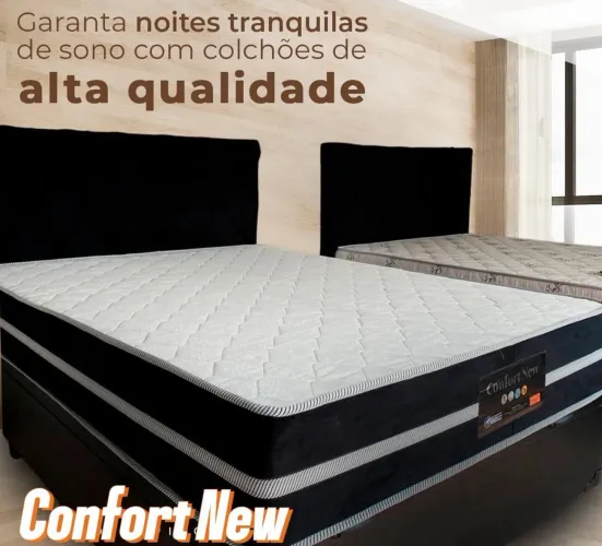COLCHÃO CASAL MOLAS ENSACADAS