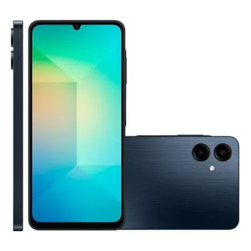 Samsung Galaxy A06 4G Azul Escuro 128GB - Com Nota Fiscal
