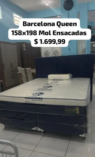 Cama Queen 158x198 Molas ensacadas - super oferta!!