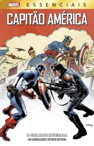 História em Quadrinhos (HQ) Capitão América: O Soldado Invernal - Marvel Essenciais (Novo
