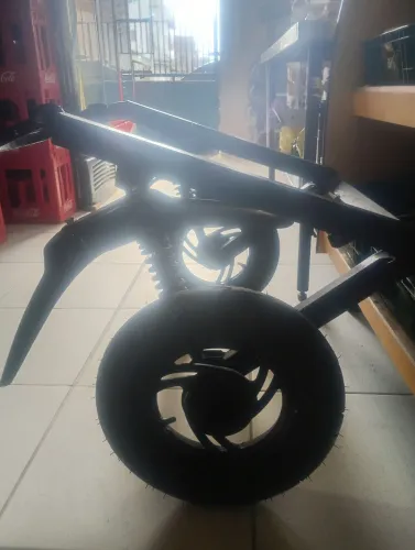Vende-se suporte adaptador para moto shineray triciclo