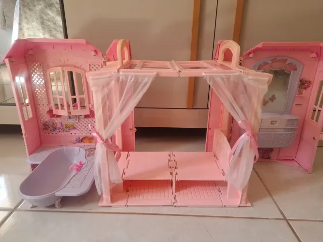 Casa romântica da barbie