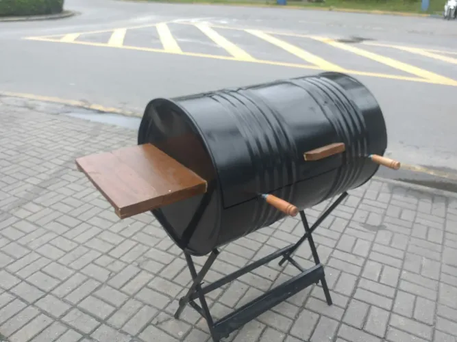 Churrasqueira artesanal para costela