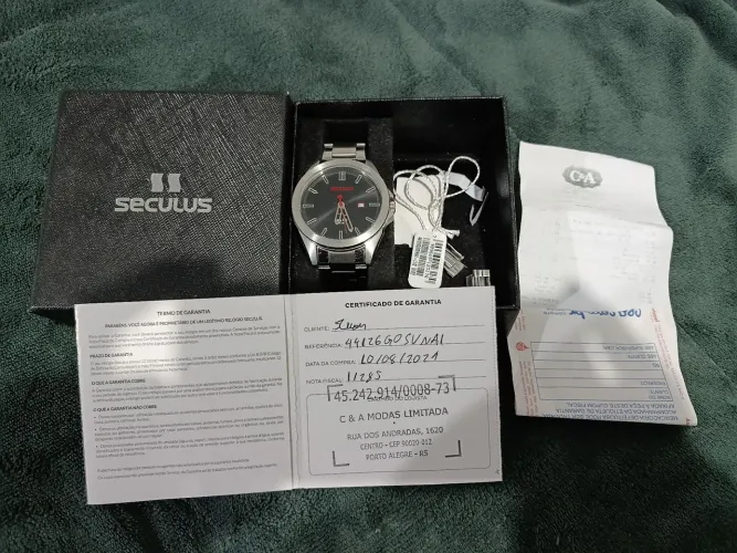 Vendo Relógio Masculino Seculus