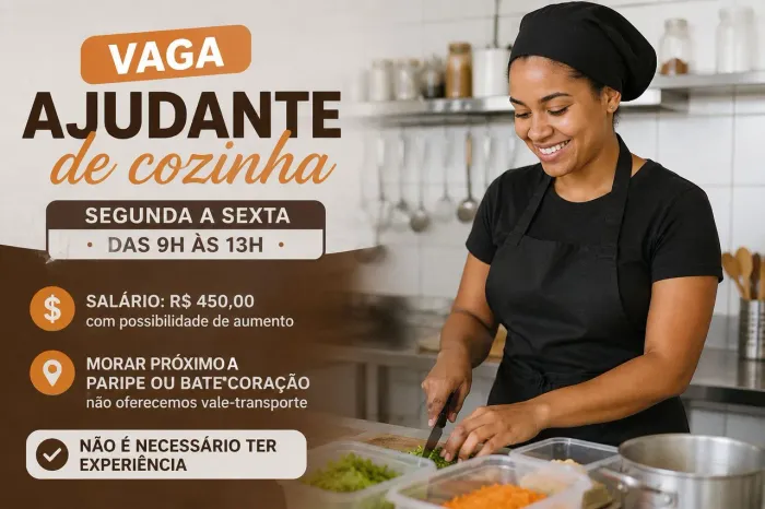 Ajudante de cozinha 