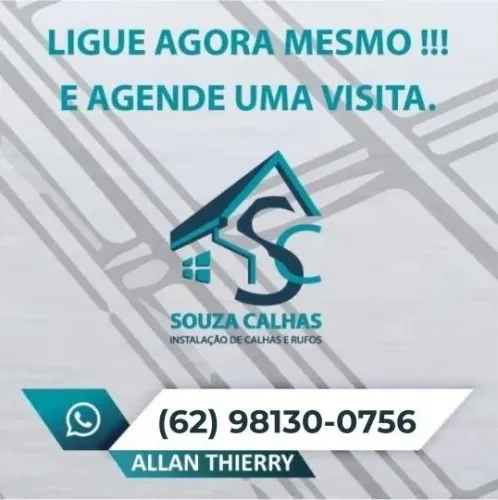 Manutenção de calhas e rufos 