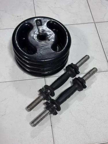 Kit anilhas e halteres