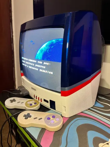 TV Semp + Super Nintendo