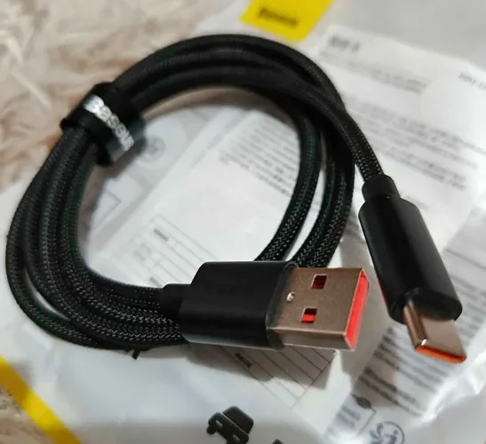 Cabo Baseus Original USB pra USB-C